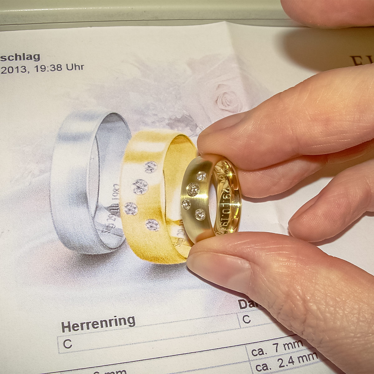 Trauringkonfigurator Rheinfelden Juwelier Ihringer